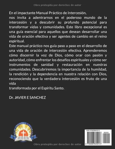 Manual Practico De Intercesion.: Manual De Intercesion.