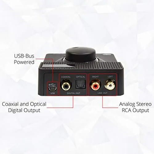 Amplificador De Auriculares Usb Dac Syba Sonic 24bit 96khz E