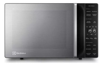 Micro-ondas Electrolux 23l Inox Efficient - Leia A Descrição
