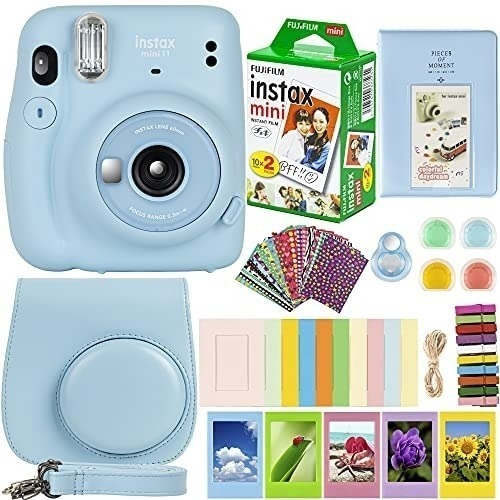 Pack Cámara Fujifilm Instax Mini 11 Con Diversos Accesorios