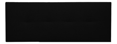 Cabecera Colgable Cama Individual Diseño Moderno Resistente Color Negro