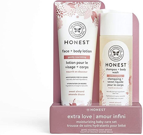 Honest Company 2piece De Almendras Dulces Shampoo  Body