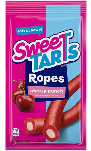 Dulces Sweetarts Ropes Chewy Punch  141 Gr