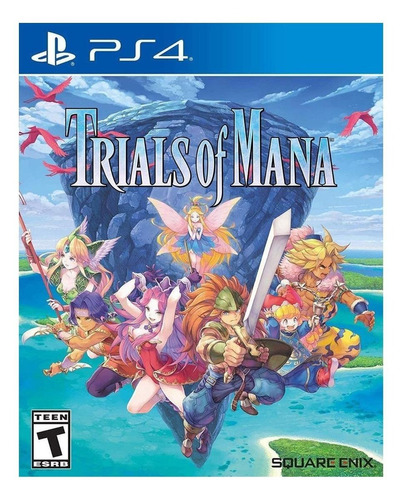 Trials of Mana (2020 Remake)  Mana Standard Edition Square Enix PS4 Digital
