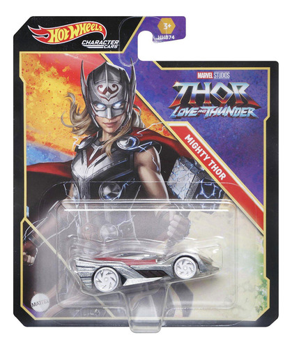 Auto Love and Thunder de Hot Wheels, Mighty Thor (6296), color plateado