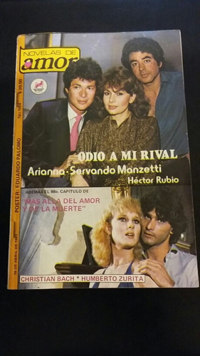 Revista. Novelas De Amor. Humberto Zurita Y Christian Bach