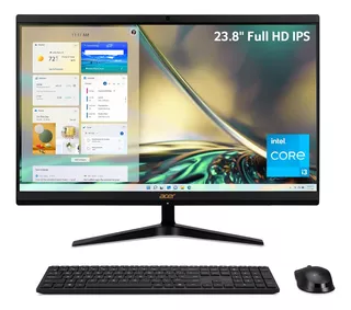 Acer Aspire C24-1700-ua91 Aio Desktop | 23.8 Full Hd Ips