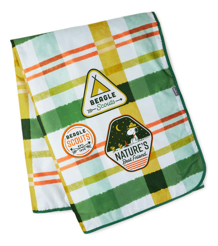 Manta Toalla Picnic Peanuts Snoopy Día Campo Bolsa Hallmark Color Multicolor