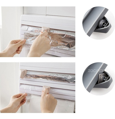 Organizador De Cocina Estante Almacenamiento De Papel