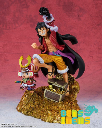 Figuarts Zero Luffy & Chopper Wt100 Daikaizoku Hyakkei