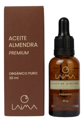 Aceite De Almendra Puro Oleum Orgánico 30 Ml Laima