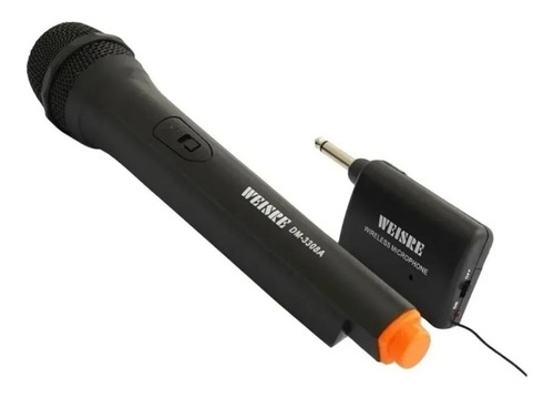 Microfono Inalambrico Profesional Con Receptor Vhf 255.1 Mhz