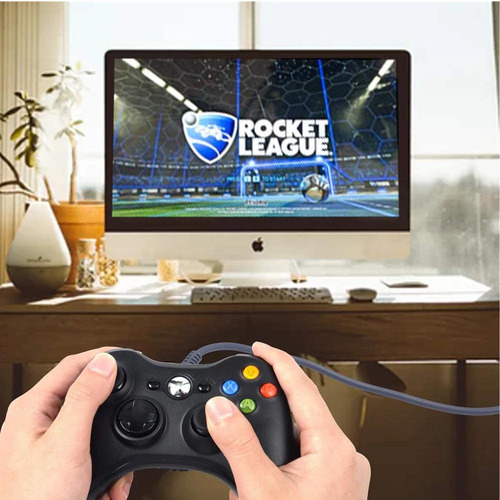 Joystick Usb Para Xbox 360 & Pc Wired Edition X-360 Black