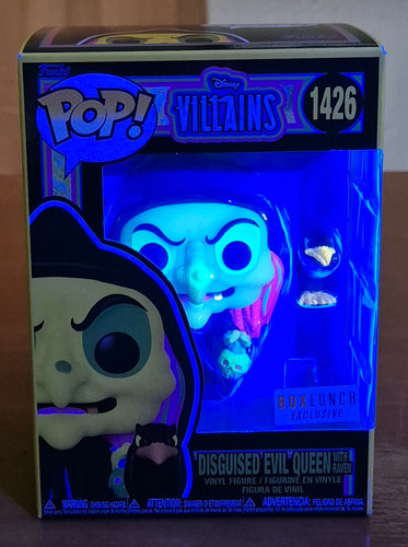 Funko Pop Disguised Evil Queen With Raven 1426 Boxlunch (Usado)