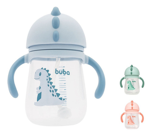 Copo De Transição Com Canudo E Válvula Buba 240 Ml Promoção 