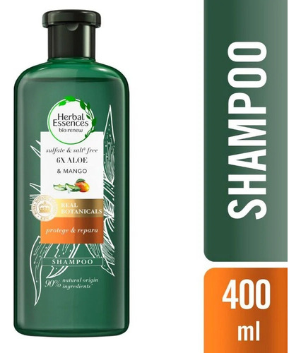 Shampoo Herbal Essences Bio Renew 6x Aloe & Mango 400 Ml