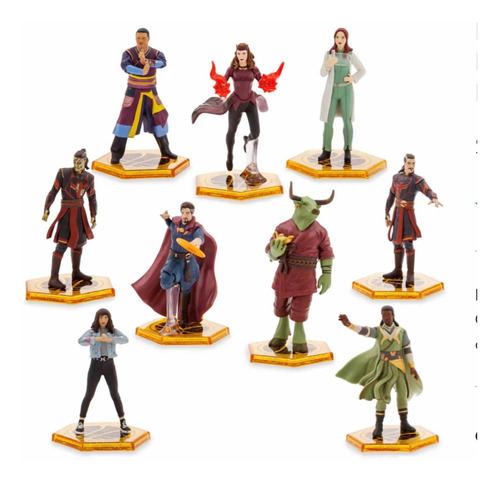 Dr Strange Multiverso Del Mal Play Set Deluxe 9 Pzas Disney