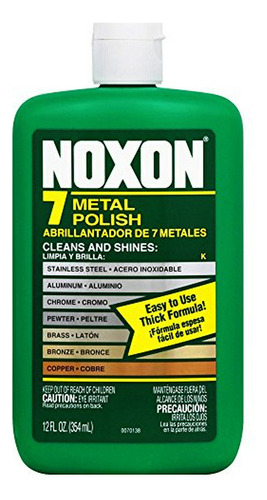 Pulidor De Metales Líquido Noxon 7, 12 Fl Oz