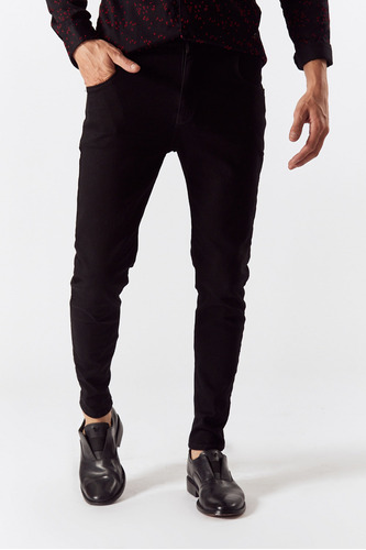 Jean Tascani Skinny Trecker Plus Negro 