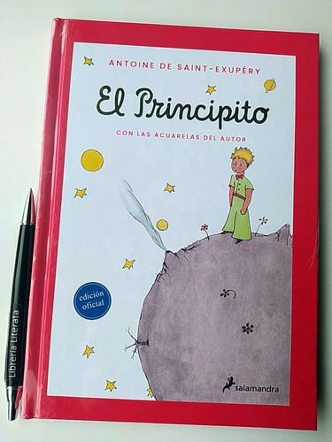 El Principito Antoine De Saint Exupéry Tapa Dura Acuarelas 