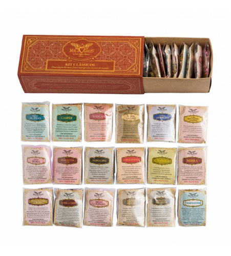Kit De Incensos Litúrgicos Clássicos Para Missa