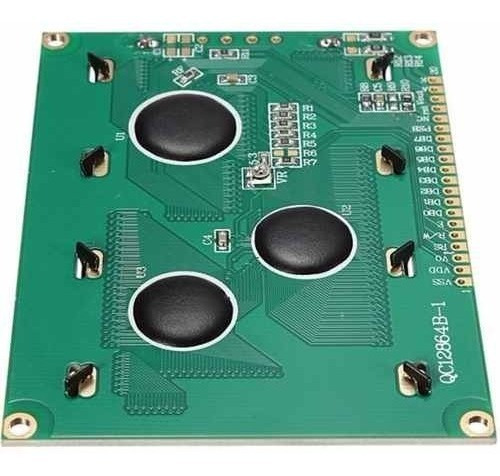 Modulo de pantalla LCD Grafico 128x64 Glcd Arduino Diplay Blue Screen St7920 Candy-Ho