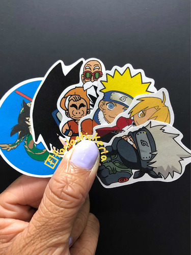 Imagen 9 de 10 de 105 Calcomanías, Stickers De Anime,comics,series Y Más.