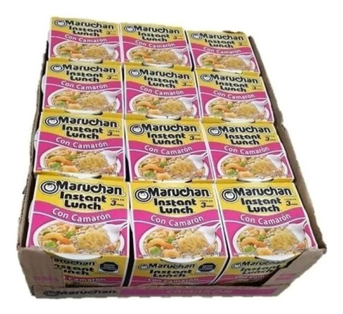 Pack 24 Sopas Maruchan Camarón