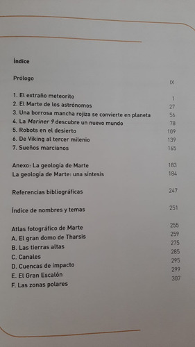 Historia De Marte: Mito, Exploración Y Futuro. (Usado)