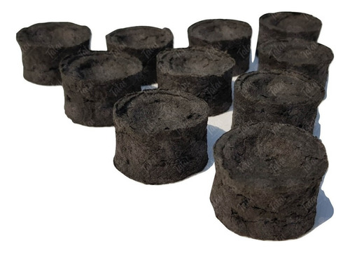 100 Carbones Vegetal Brasa Sacra (quemar Incienso)