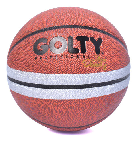 Balón De Baloncesto Profesional Golty Aero Dunk No.6 Color Marrón