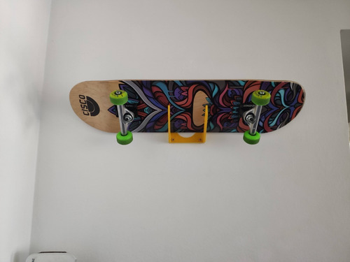 Soporte Skate - Longboard Simple X2 Unidades - 3d La Plata