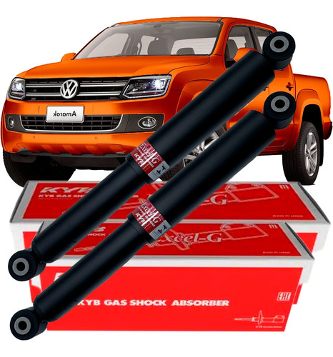 Par Amortecedor Traseiro Vw Amarok Original Kayaba