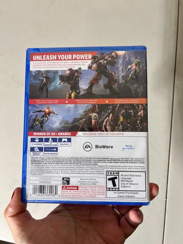 Anthem Bioware Para Ps4 Standard (Usado)