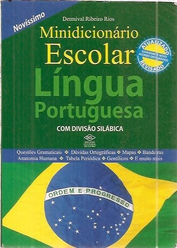 Minidicionário Escolar Da Língua Portugu Rios, Dermival Rib