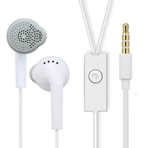 Auriculares Manos Libres Compatible Con Samsung Todos Blanco