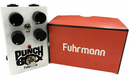 Pedal Fuhrmann Guitarra Pb02 Punch Box Ii Novo Original