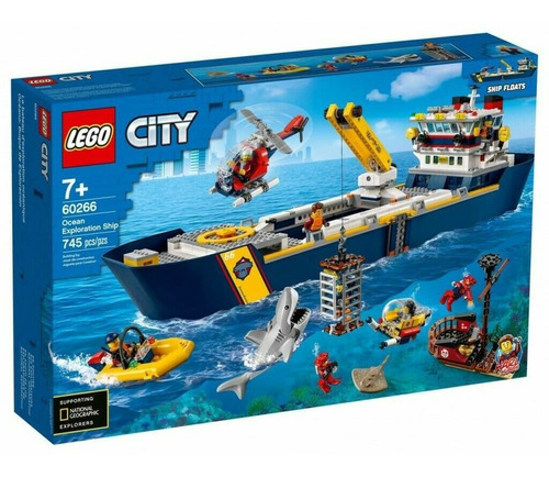 Set De Construcción Lego City Barco De Exploración