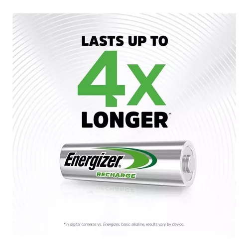 Pilas Recargables AA x2 Energizer