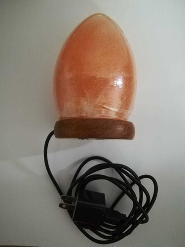 Lámpara Piedra De Sal Del Himalaya Limpieza Purifica Aire