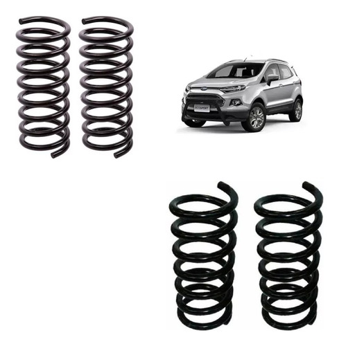 Kit X4 Espirales Car Ford Ecosport 4x2 2003/2012 Gas