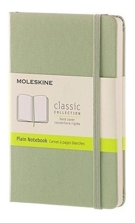 Cuaderno Moleskine Classic Pocket Hard - Verde Sauce Plain