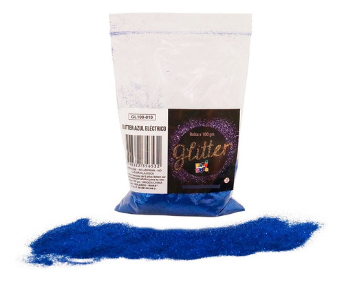 Glitter Gibre Purpurina Brillantina Colores Varios X100 Gr 