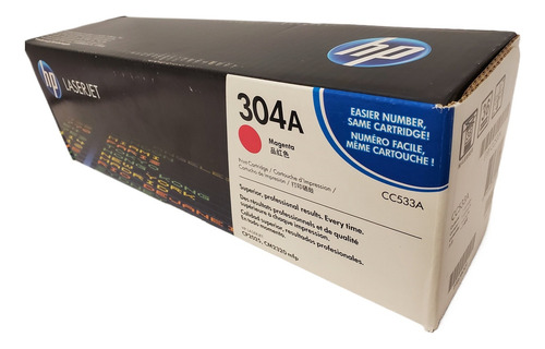 Tóner magenta HP 304a CC533ac CC533a Cp2020