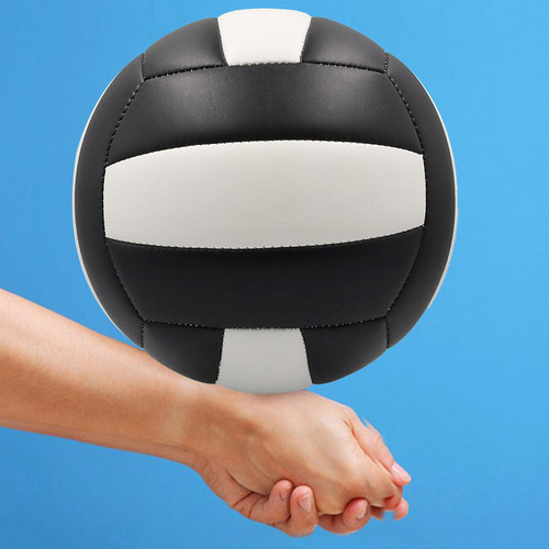 Pelota De Voleibol Para Interiores Y Exteriores, Negro