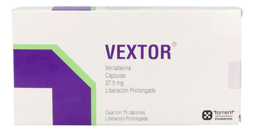 Vextor 37.5 Mg 15 Cápsulas Liberación Prolongada