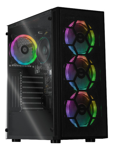 Xtreme Pc Gaming Amd Radeon 780m Ryzen 7 8700g 32gb Ddr5 Ssd 1tb Wifi Dragonfly Mesh Black