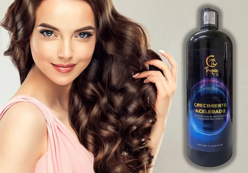 Shampoo Crecimiento Acelerado Capilar Tropic Glam 1000ml