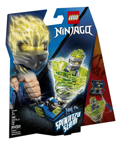 Lego Ninjago Spinjitzu Slam Jay 70682 Kit De Construcción (7