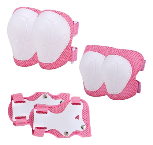 Kit Protección Niños 6 En 1 Rodilleras Coderas Muñequeras